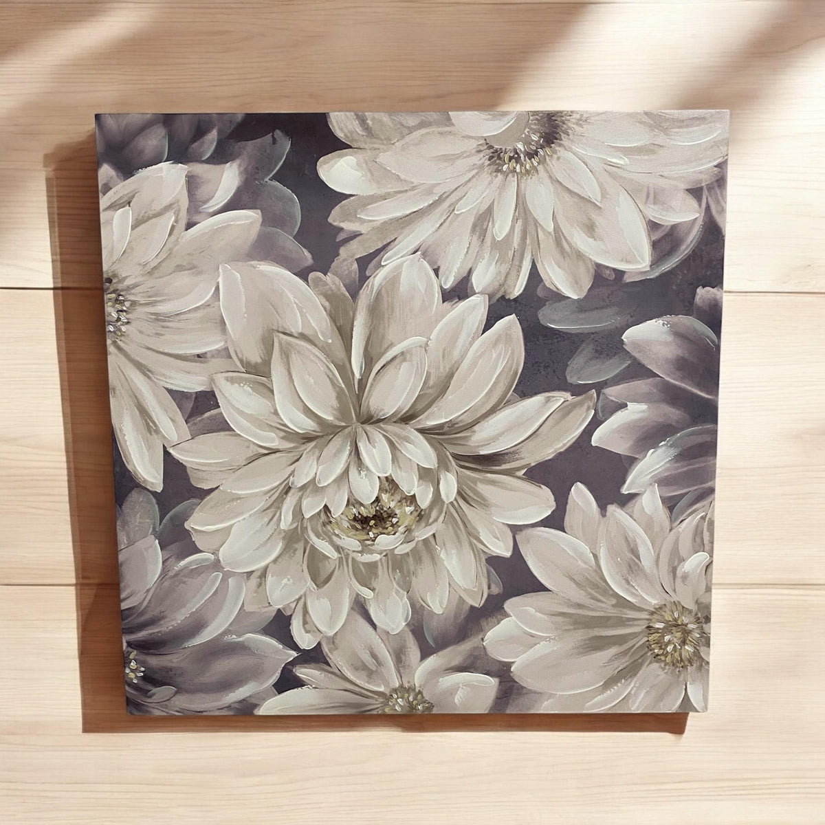 80 x 80cm Graphic Canvas Wall Art – Stylish Square Print for Living Room, Bedroom or Hallway