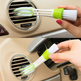 Air Vent and Blind Cleaning Brush with Microfibre End – Green