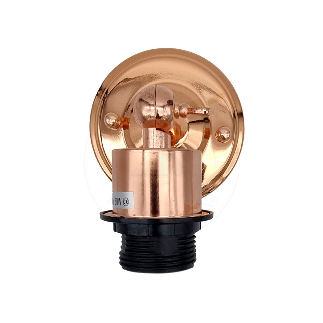 Rose Gold Retro Metal Wall Light