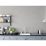Arthouse Barcelona Plain Subtly Textured Wallpaper – On-Trend Matt Grey for Living Rooms, Halls & Bedrooms