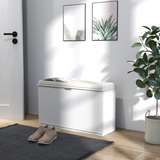 Hallway Shoe Storage Bench Cabinet with Enclosed Storage & Seat – Entryway Bench, 120kg Capacity