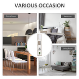 Storage Shelf Floor Lamp – White & Oak