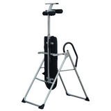 HOMCOM Foldable Gravity Inversion Table with Safety Belt & Padded Ankle Support – Home Back Therapy Bench, 110kg