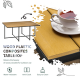 Outsunny 11-Piece Rattan Dining Set for 10 with Cushions, Space-Saving Table & Chairs – Garden Furniture