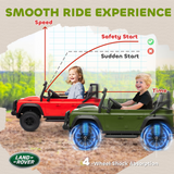Land Rover Defender 110 SVX 12V Electric Ride-On Truck with 2.4G Remote, MP3 & LED Lights – Kids, Green