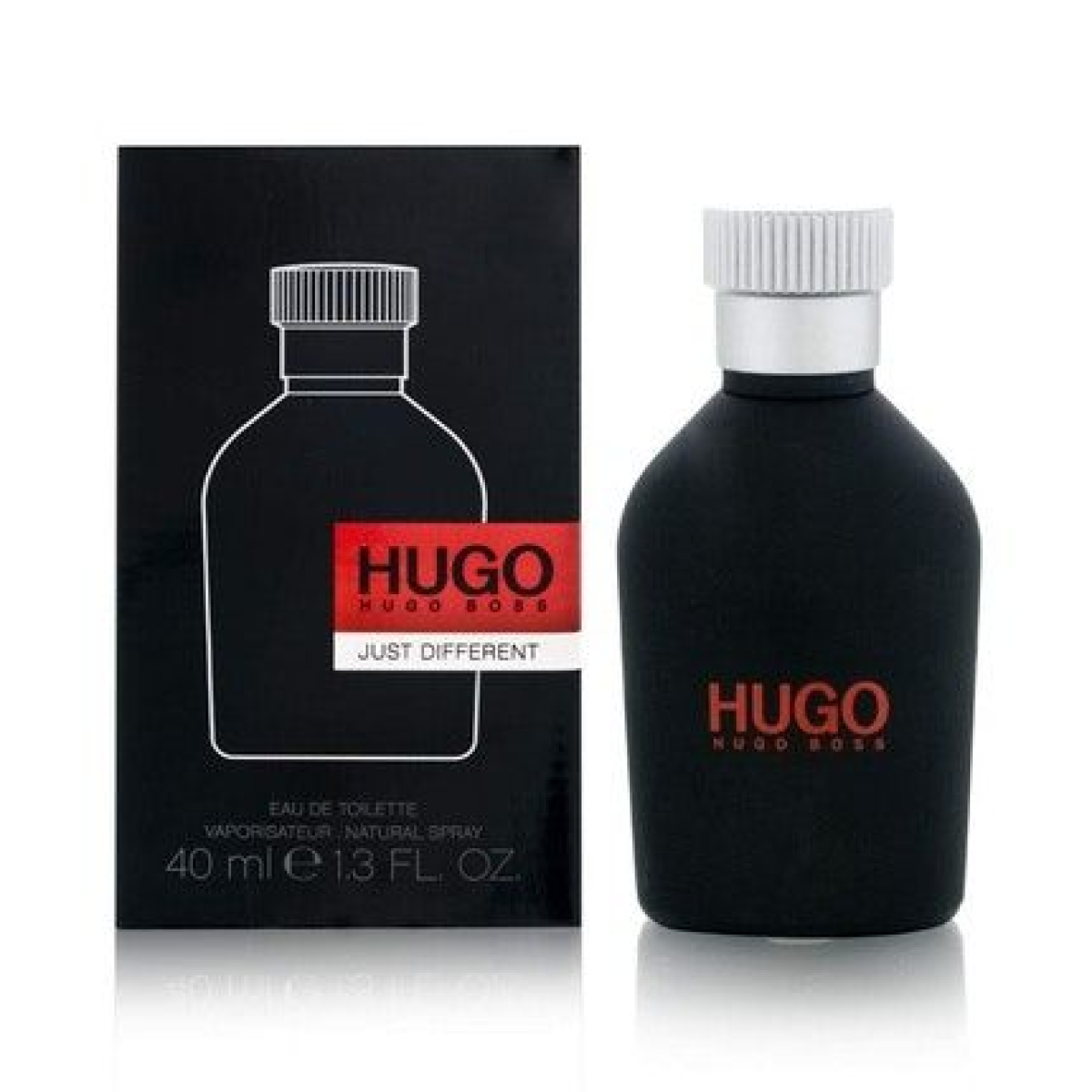 Hugo Boss Just Different Eau de Toilette Spray 40ml – Spicy, Woody Fragrance for Men