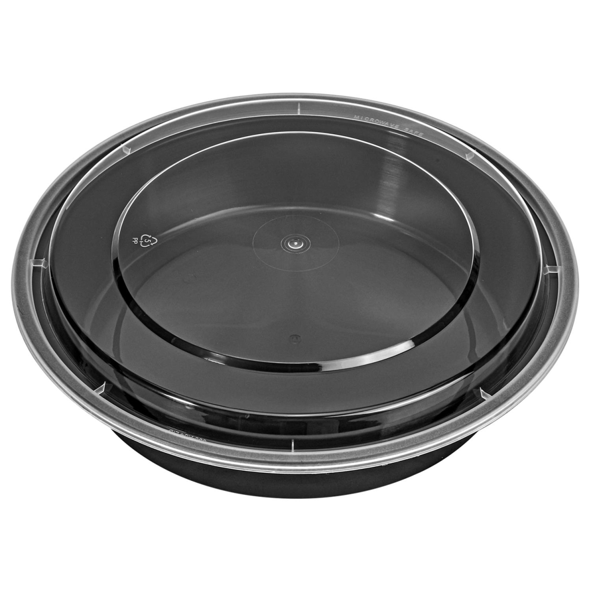 VINSANI 10-Pack Round Meal Prep Containers with Lids – Airtight, Stackable Food Storage