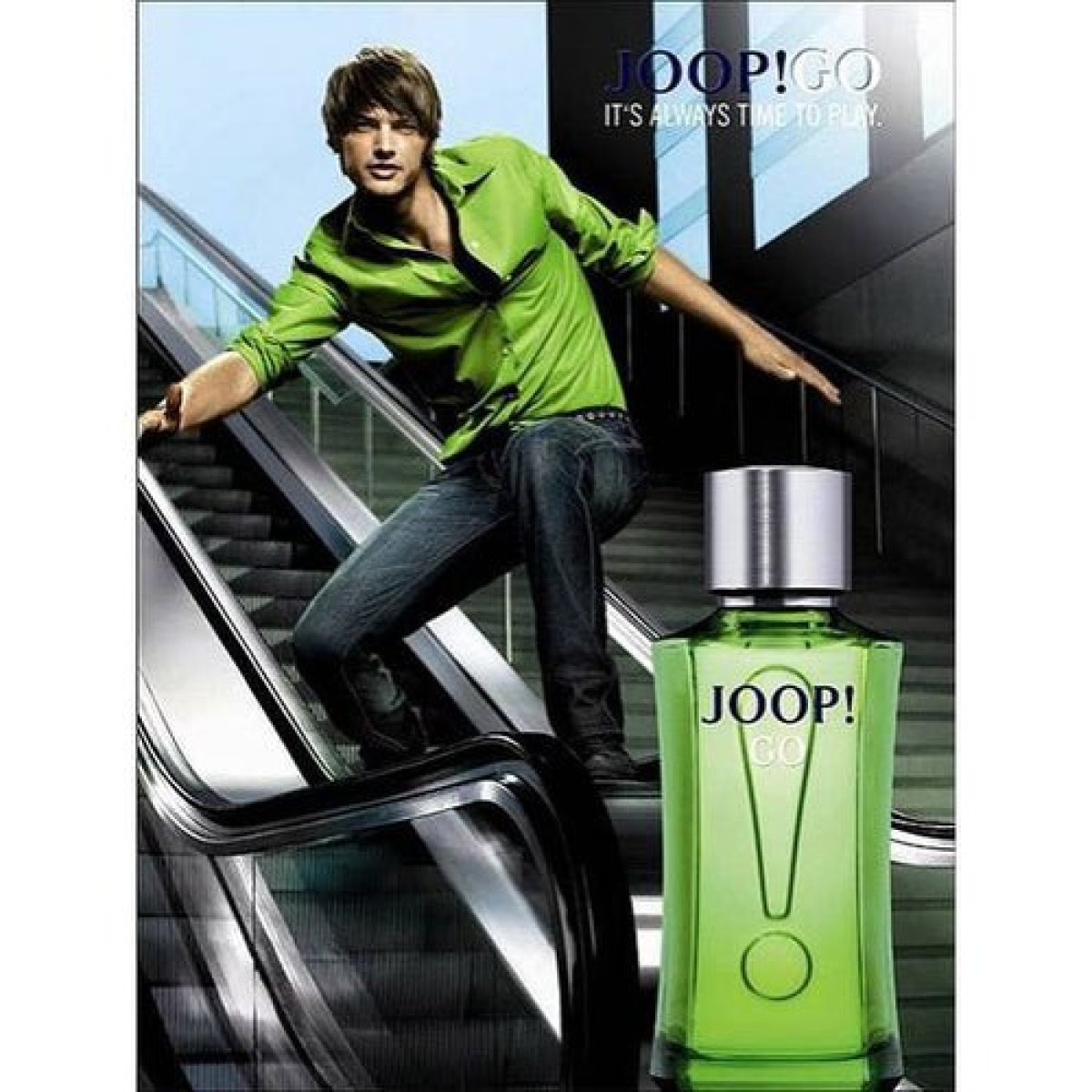 Joop! Go Eau de Toilette 100ml – Fresh & Citrus, Woody Fragrance for Men