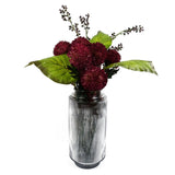 Leaf Artificial Green Plastic Leaf Stem with Wired Stem – 50cm Realistic Foliage Decor