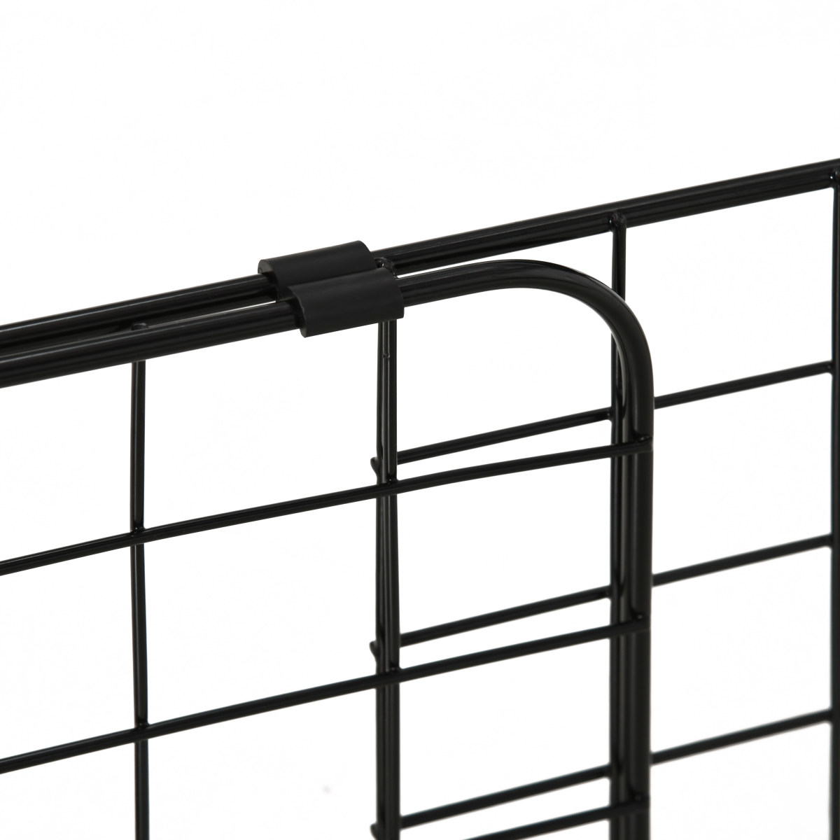 PawHut Heavy Duty Adjustable Dog Car Barrier, 91–152cm – Ventilated Wire Pet Guard for Cars & SUVs, Black