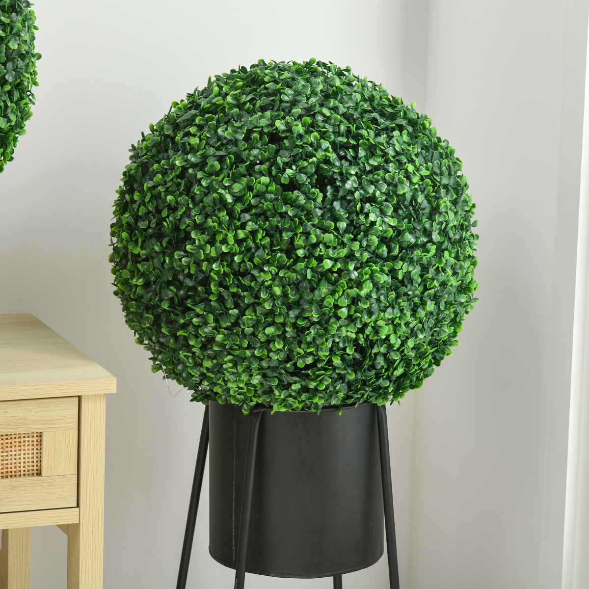 Artificial Topiary Ball Plants – Set of 2