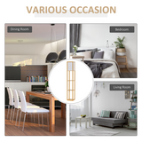 Storage Shelf Floor Lamp – Natural