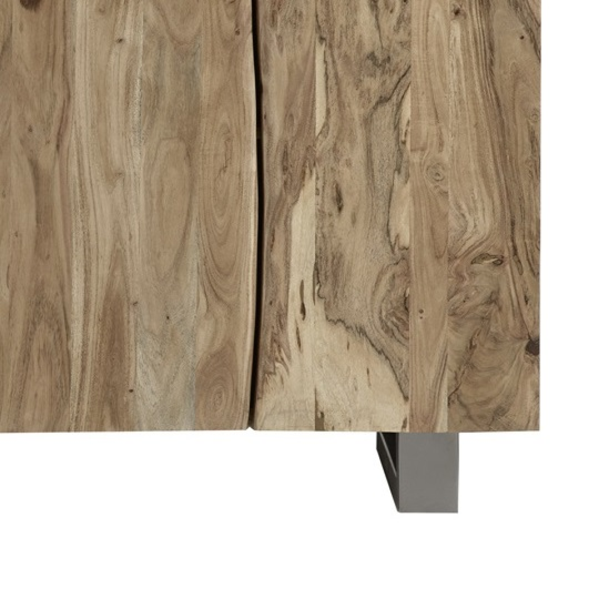 Baltic Live Edge Large Sideboard – Natural Wood Storage Cabinet with Cupboards