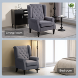 HOMCOM armchair in a living room setting