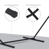 Outsunny 3.6m Metal Hammock Stand Frame Replacement, 120kg Capacity – Heavy-Duty Garden, Patio & Balcony Hammock Frame