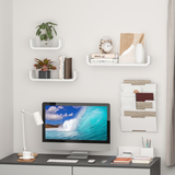 HOMCOM 2-Tier Bedside Table with Removable Shelf – Compact Bedroom Storage