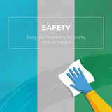 HOMCOM 5 Piece Soft Foam Play Set – Climb and Crawl Activity Blocks for Toddlers Aged 1-3