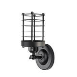 Adjustable Metal Cage Wall Sconce