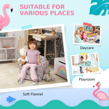AIYAPLAY Kids Sofa Chair with Flamingo Design – Soft Toddler Armchair for Bedroom or Playroom, Pink
