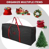 Vinsani Black Christmas Tree Storage Bag – Waterproof, Dustproof Artificial Tree Protection