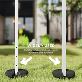 Outsunny Set of 4 Tent Anchor Weights for Pop-Up Gazebos and Folding Tents – Wind Resistant Base Weights