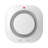 Photoelectric Battery Smoke Alarms, 4 Pack – Wireless Fire Detectors with LED and Sound Warning, Easy Mount