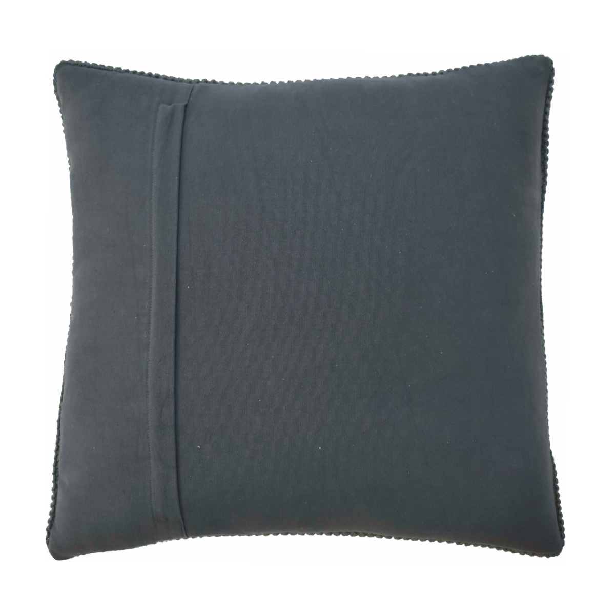 Artisan Furniture Ribbed Cotton Cushions, Set of 2 – Sofa and Armchair Scatter Cushions, Green