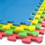 Multicolour EVA Interlocking Foam Floor Mats – 10 Pack, 30 x 30cm