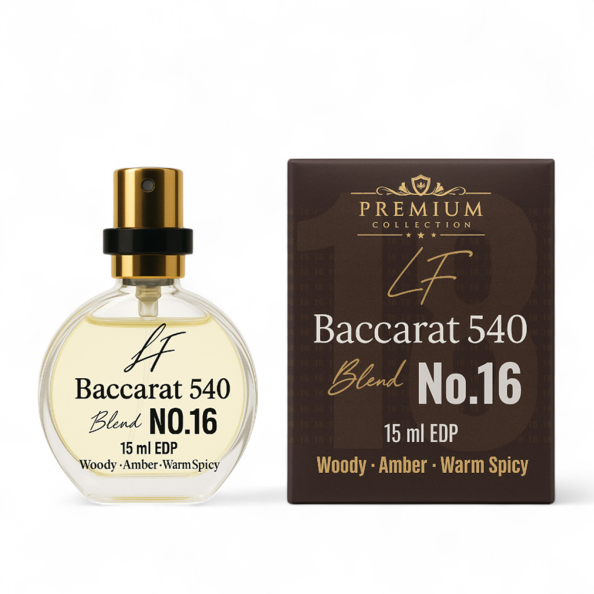 LIVFRAGRANCE Signature 15ml Oil-Based Perfume Set – 6 Luxury Blends Retail Display, 60 Pieces