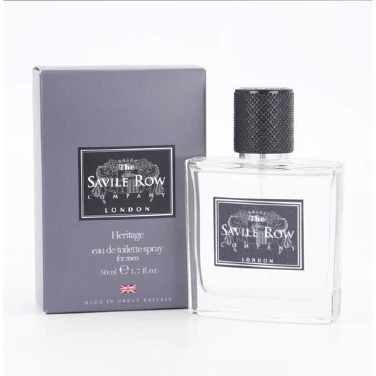 Savile Row Heritage Eau de Toilette Spray 50ml – Fresh & Citrus, Aromatic Fragrance for Men