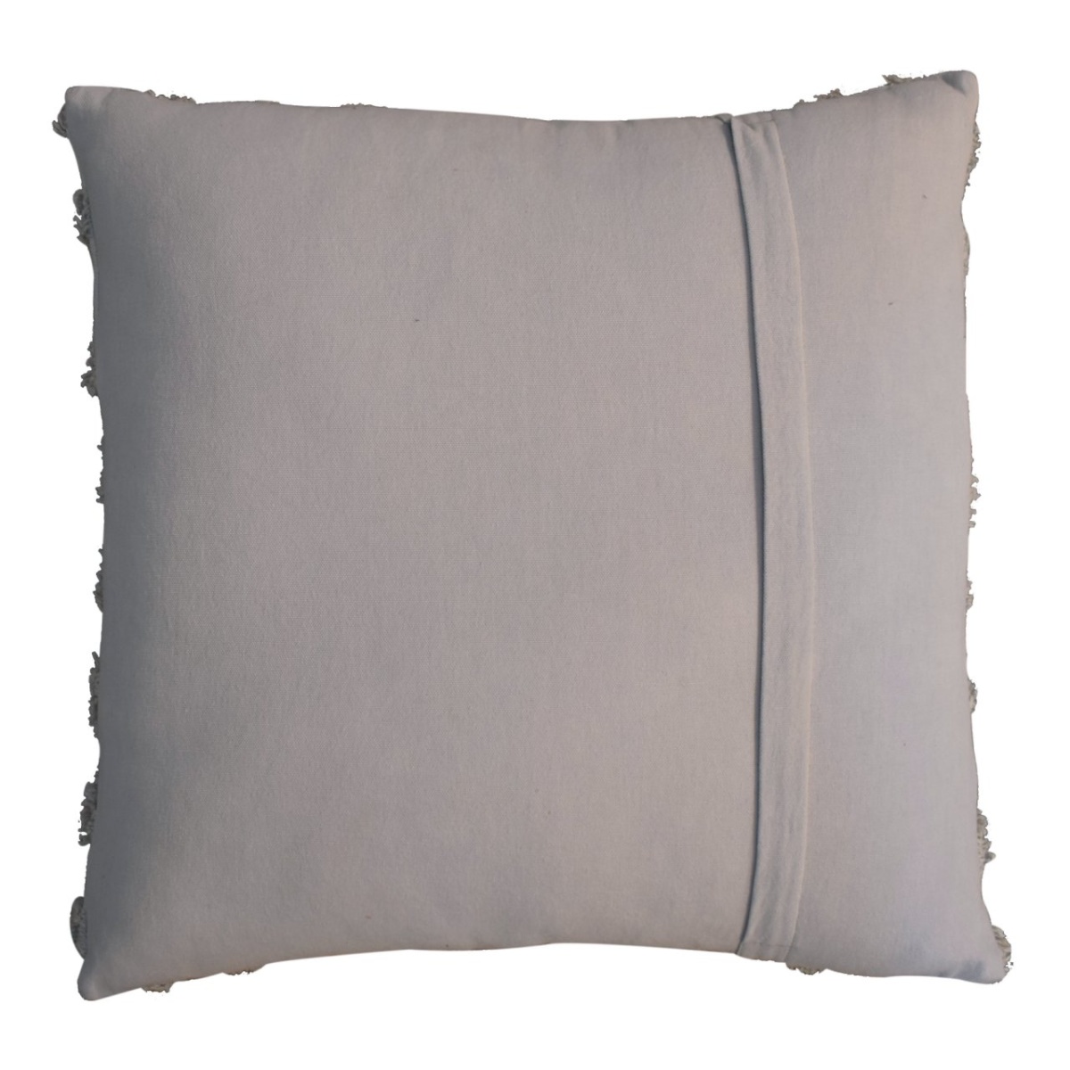 Artisan Furniture Tacy Bohemian Cotton Cushion Set of 2 – Diamond Woven Design with Tassels, Grey