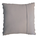 Artisan Furniture Tacy Bohemian Cotton Cushion Set of 2 – Diamond Woven Design with Tassels, Grey