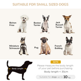 PawHut Pet Sofa Bed for Small Dogs & Cats – Soft Padded Grey Couch with Wooden Frame
