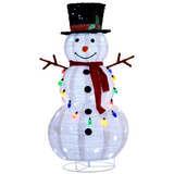 4ft Pop-Up LED Snowman Christmas Decoration