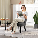 HOMCOM accent chair, front view