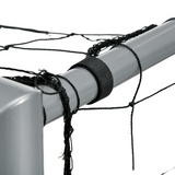 SPORTNOW 8ft x 5ft Football Goal with Weather-Resistant Net – Easy Set-Up Training Goal, Grey