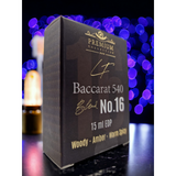 Livfragrance Blend No.16 Baccarat Eau de Parfum Oil-Based Amber, Saffron & Woods Travel Fragrance 15ml – Amber & Oriental, Floral Fragrance, Unisex