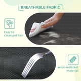 Pawhut Elevated Cooling Dog Bed with Breathable Mesh & Non-slip Pads – Raised Steel Frame for Large Dogs