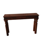 AcaciaHome 120cm Wooden Console Table – Elegant Hallway, Entryway and Living Room Table with Spacious Surface