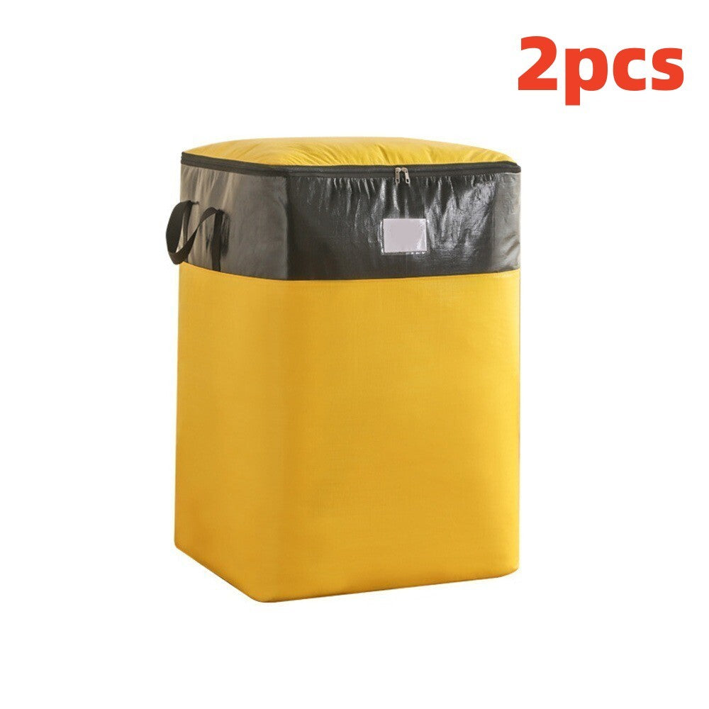 Extra Large 180L Moving & Storage Bags – 2 Pack, Waterproof, Yellow