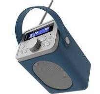 Majority Little Shelford Portable DAB/DAB+/FM Radio with Bluetooth and 15-Hour Battery – Midnight Blue