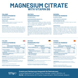 Prowise Magnesium Citrate Capsules 1500mg with Vitamin B6 – 120 Vegan Capsules, 450mg Elemental Mg