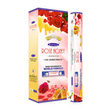 Satya Rose Honey Hexa Incense Sticks – Pack of 120