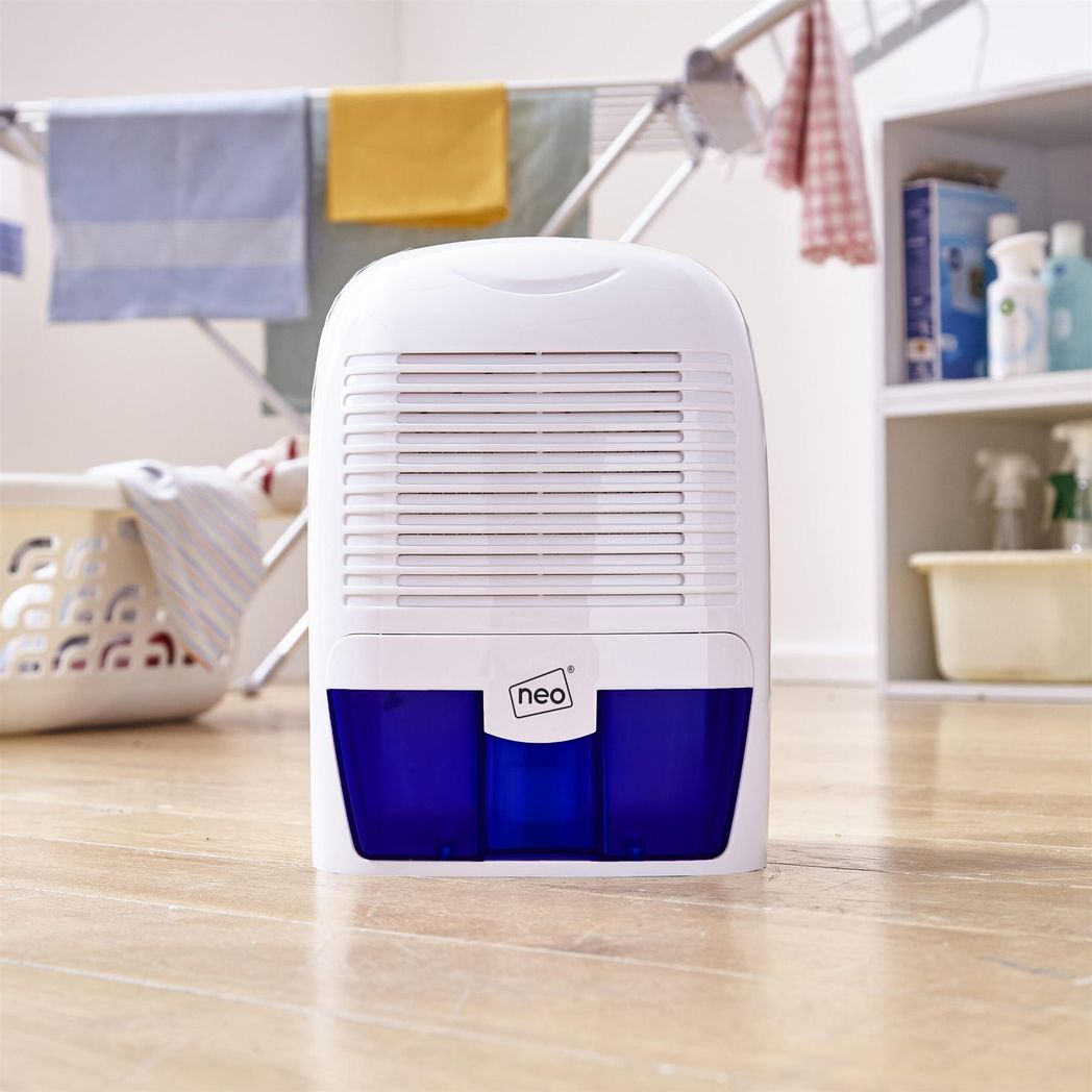 Neo Portable 1.5L Compact Dehumidifier – Quiet Moisture Removal for Bedrooms, Offices & Wardrobes