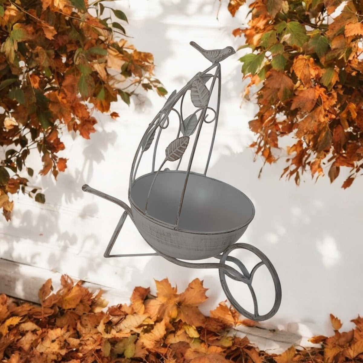 36cm Rust-Resistant Metal Garden Planter