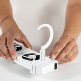 SPEEDCOMFORT Radiator Fan Monoset with Hooks – Faster Room Heating, Energy-Saving Heating Booster