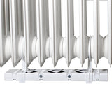 SPEEDCOMFORT Radiator Fan Trioset with Hooks – Faster Room Heating, Energy-Saving Heating Booster