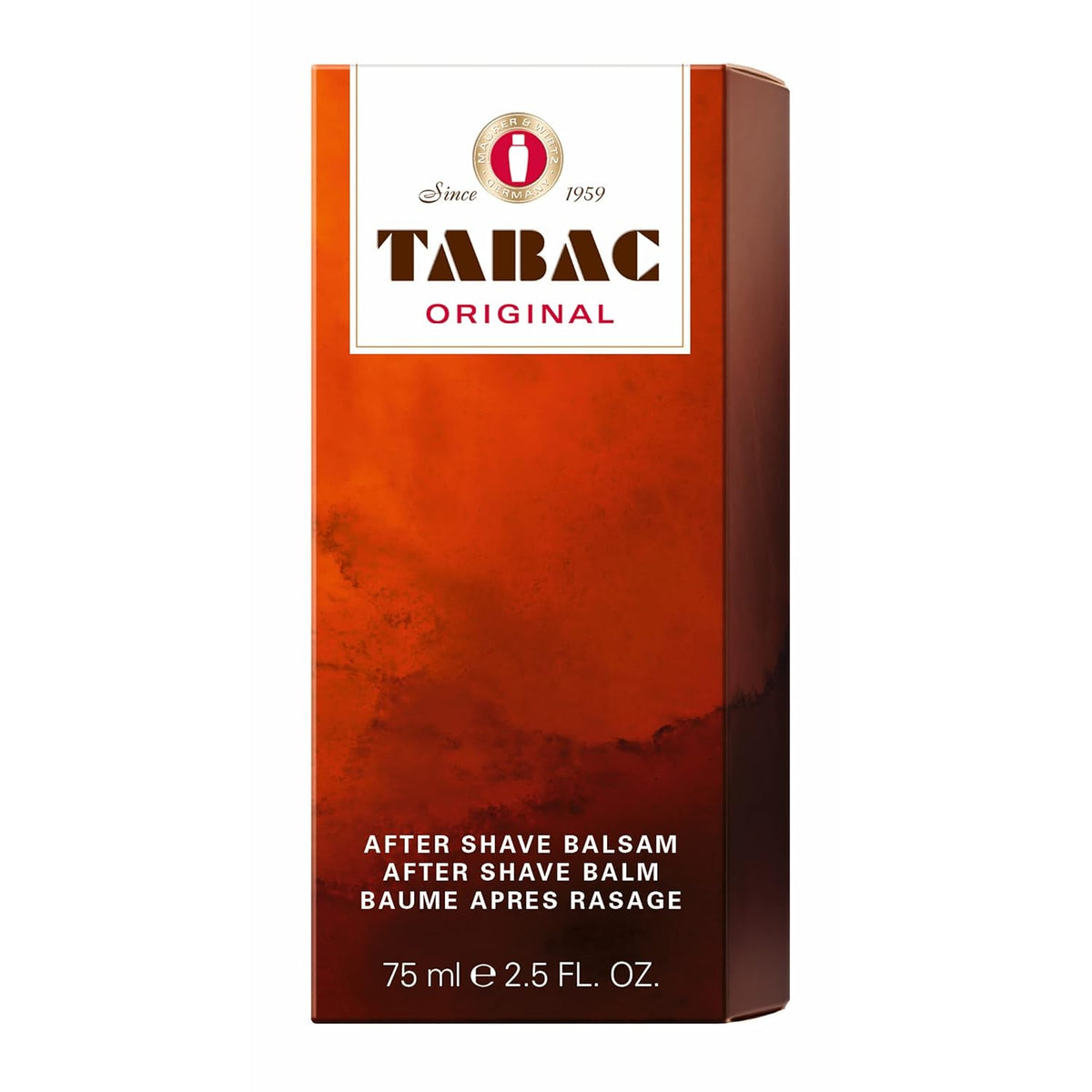 Tabac After Shave Balm 75ml – Soothing Post-Shave Moisturiser with Spicy, Woody Fragrance