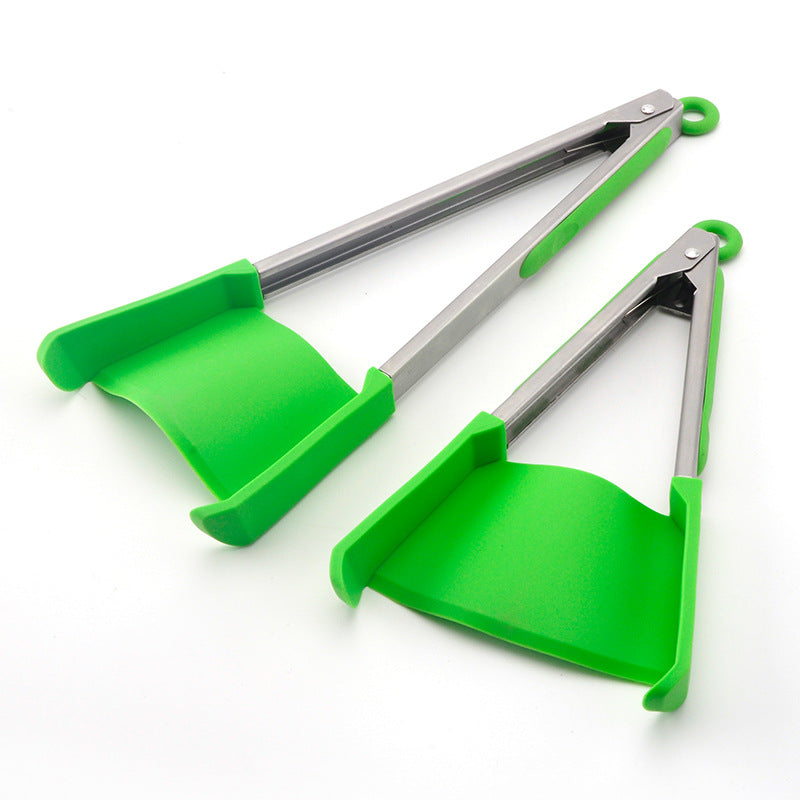 Avilo 2 in 1 Spatula & Tongs – Grip and Lift Cooking Utensil for Everyday Kitchen Use