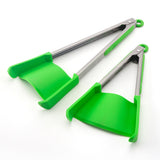 Avilo 2 in 1 Spatula & Tongs – Grip and Lift Cooking Utensil for Everyday Kitchen Use